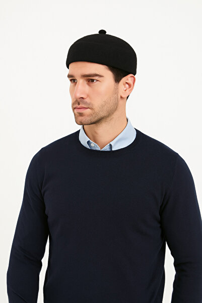 BARA Tesbih & Aksesuar %100 Keçe - Takke Model Bere - Özel El İşçiliği