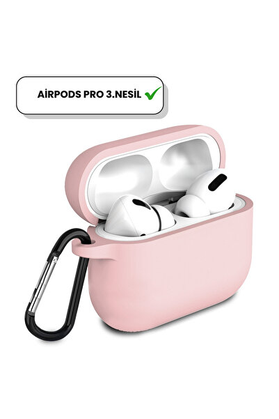 İncisoft AirPods Pro 3.Nesil Uyumlu İçi Kadife Kancalı Askı Aparatlı Darbe Em...