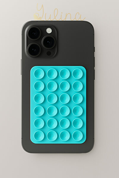 yulina Silikon Vakumlu Telefon Tutucu, Cep Telefonu için Silikon Yapışkanlı, ...