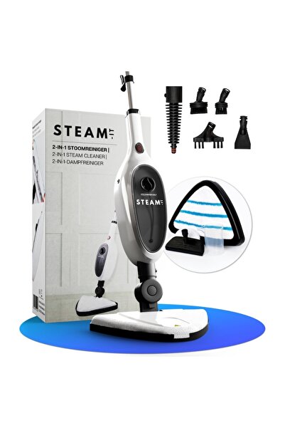STEAM-IT Steam Cleaner Mop - STEAM-IT, 1300 W, Rapid Heating, 10 Accessories