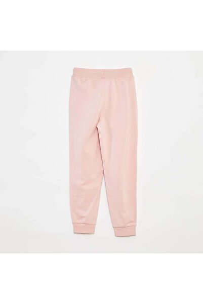 KIABI Plain joggers with elasticated waist PINK