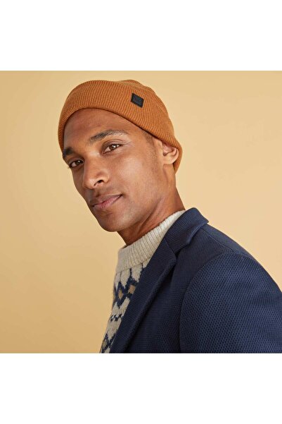 KIABI قبعة صغيرة مكشكشة باللون البيج