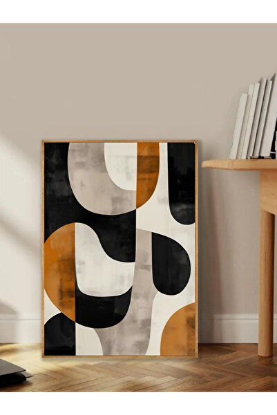 Tuba Decor Tablo dintr-o singură bucată cu rame din lemn pentru sufragerie, sufragerie, bucătărie