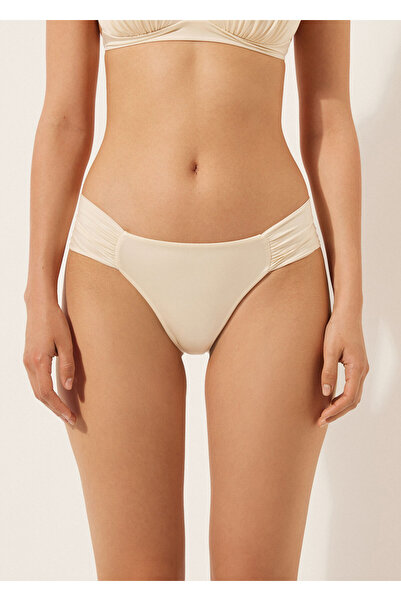 Calzedonia Drapeli Brazilian Bikini Bottom Shiny Satin