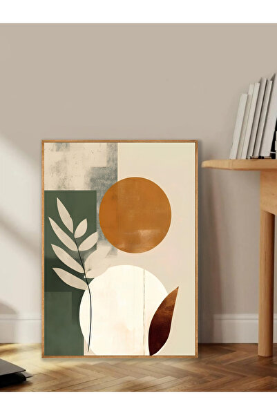 Tuba Decor Tablo dintr-o singură bucată cu rame din lemn pentru sufragerie, sufragerie, bucătărie