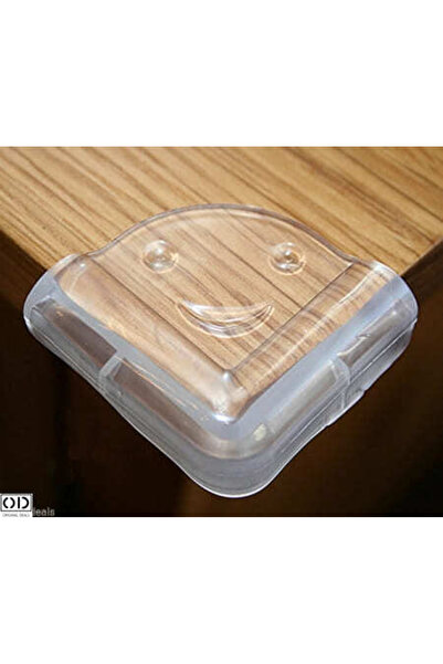 ORIGINAL DEALS Set 10 Silicon Corners for High Protection at Furniture Edges, Child Safety, Solid Triangle