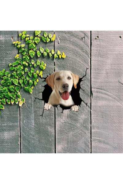 ORIGINAL DEALS Декоративен стикер за куче Лабрадор Ретривър за дома или колат...