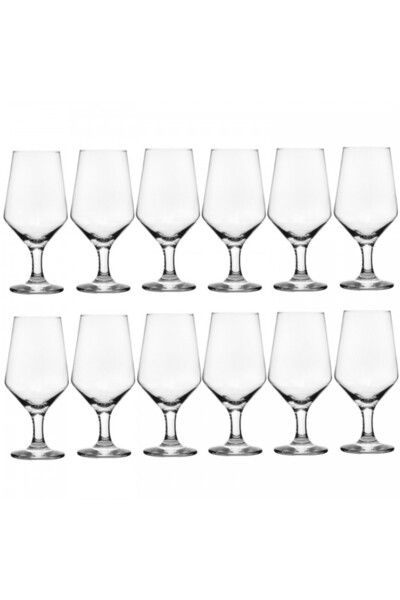 NADİR Set 12 pahare bere BRUNELLO, 400ml, D8,7xh18,6cm, sticla