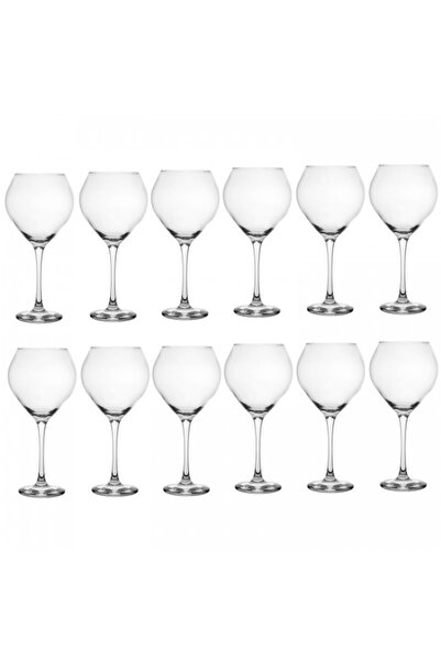 NADİR Σετ 12 ποτηριών κόκκινου κρασιού PRESTIGE, 600ml, Μ11xΥ23εκ., γυάλινο