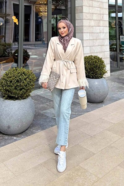 Melike Tatar Furry Lined Jacket 32-3302