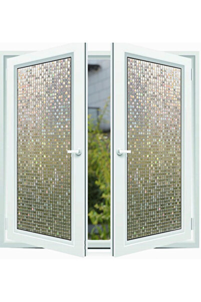 ORIGINAL DEALS Folie autoadezivă pentru ferestre, sticlă și cabină de duș, cu protecție solară și intimitate ridicată, dimensiuni mici