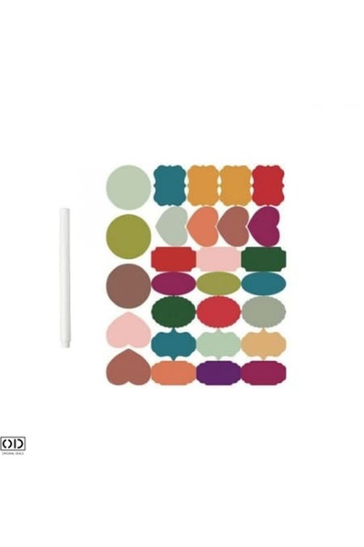 ORIGINAL DEALS Set 84 etichete adezive pentru borcane, recipiente și sticlă/p...