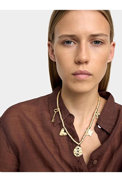 PARFOIS Gold Charm'lı Kolye