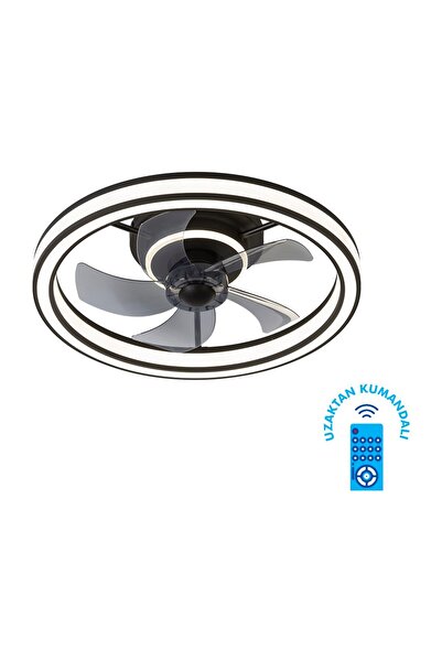 Kendal KCF296 MODERN TAVAN VANTİ 15W 20" LEDLİ MODERN VANTİLATÖR - Beyaz