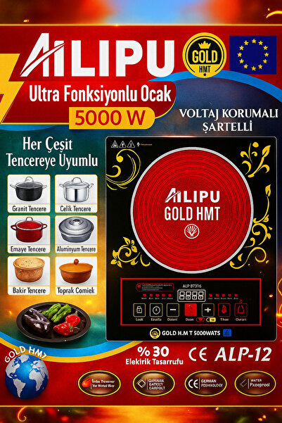 Ailipu /Alipu 5000 WATT Her Tencereye Uyumlu