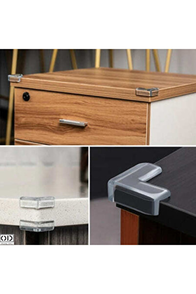 ORIGINAL DEALS Set 10 Silicone Corner Guards for High Protection on Furniture Corners, for Child Safety, Triangle