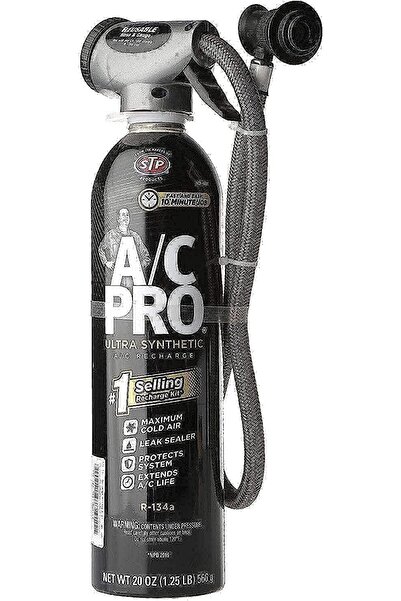 Interdynamics A/C Pro Recharge R-134a Freon Gas (20 أونصة)