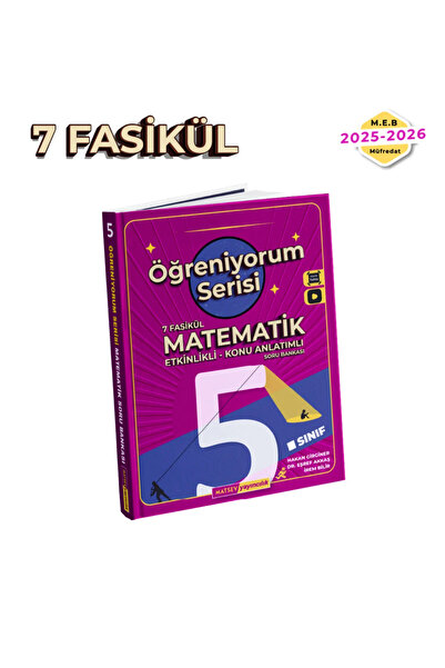 Matsev Yayıncılık 5. Sinif Öğreni̇yorum Seri̇si̇ Matemati̇k 7 Fasi̇kül