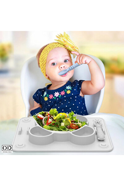 ORIGINAL DEALS Πιάτο φαγητού για μωρά, Ιδανικό για την εμπλουτισμό της διατρο...