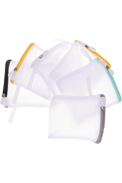 OEM et 12 mini saci de rufe pentru mașina de spălat și uscătorul de rufe cu fermoar,12x12cm