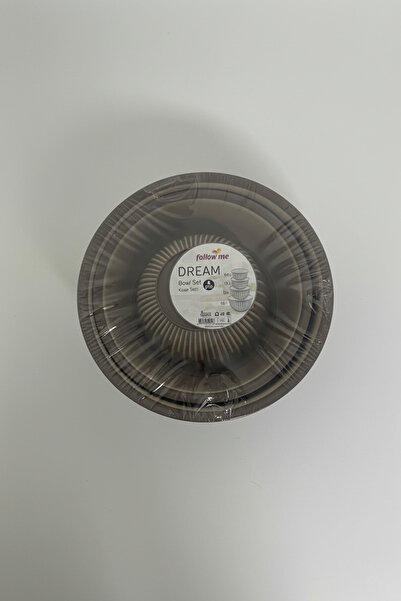 follow me Dream Kase 4'lü Set (Kahverengi-Bej)