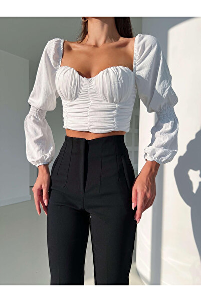 LOKADI Kadın Pensli Perry Havuç Pantolon