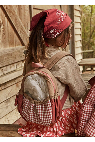 MAYORAL Girl's Padded Backpack Red 10087