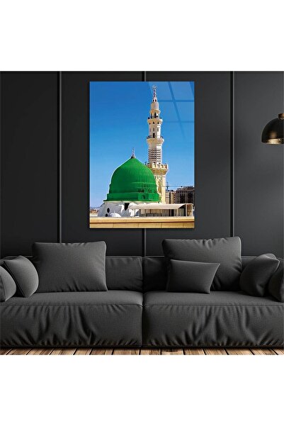 seninürünün Imprimare pe sticlă autentică MESCİD-İ NEBEVİ TABLO VISUAL PE STI...