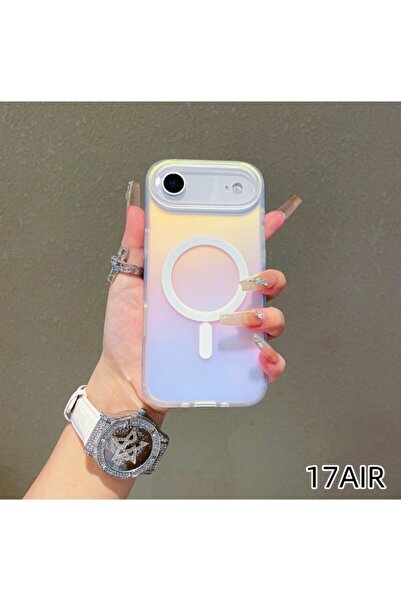 Flippy Carcasă de telefon cu gradient laser și aspirație magnetică + IP17 Air