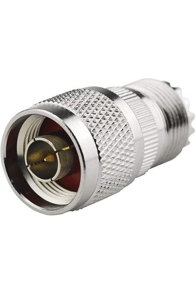 Generic محول محوري RF مكون من قطعتين من موصل N ذكر إلى موصل UHF أنثى SO-239 S...