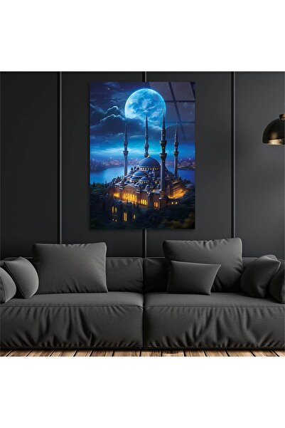 seninürünün Πίνακας σε γυαλί με κάθετη θρησκευτική θέματα, εκτύπωση σε γυαλί,...