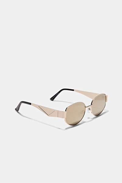 Stradivarius Metal mirrored sunglasses
