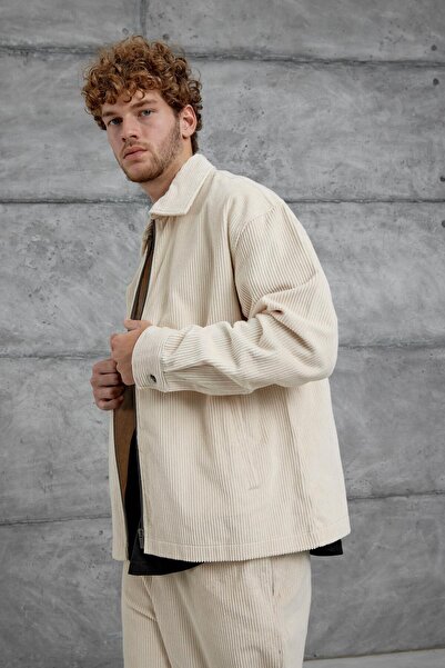 NOMARC Ecru White Nmrc Oversize Velvet Suit