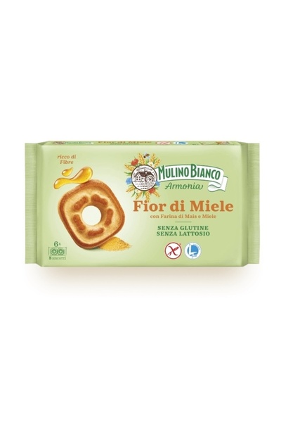 Mulino Bianco Biscuiti Frollini fara gluten si fara lactoza Fior di Miele 250g