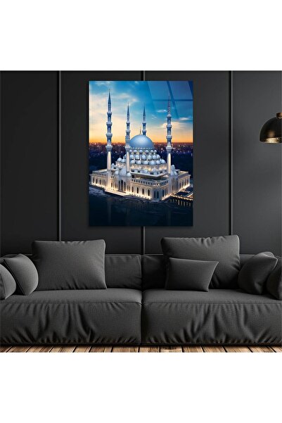 seninürünün Imprimare pe sticlă autentică, pictură verticală pe sticlă cu tem...