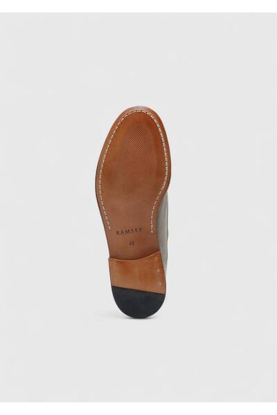 Ramsey Бежови класически мокасини от велур