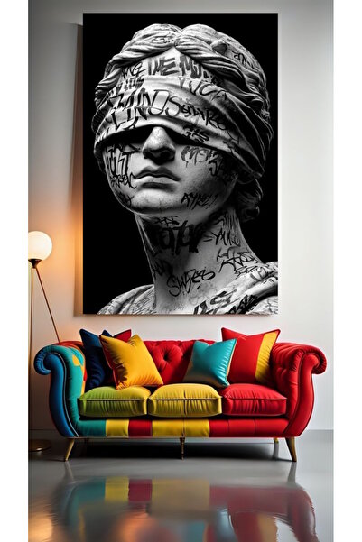 özkacar Sculptură de ARTĂ MODERNĂ V1 Perete de acasă Salon de înfrumusețare B...