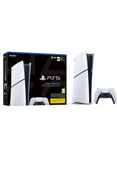 Sony PlayStation 5 (PS5) Ediție Digitală 825GB, Carcasă electronică, Alb