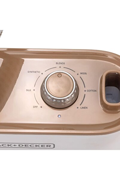 Generic BLACK+DECKER Twin Pole Garment Steamer GST2400-B5, 2400W, 1.5L, White