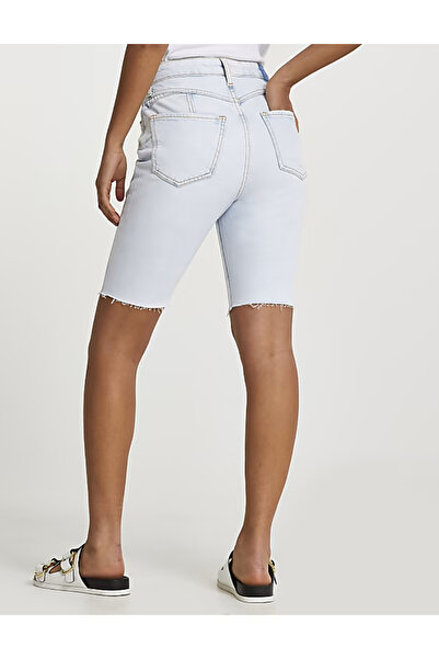 River Island Pantaloni scurți de blugi River Island, bleu denim