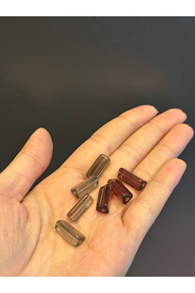 Gönülden Tasarım 6 BUCĂȚI MURDUM MİKA BORU TAKI BONCUĞU 1,05 CM