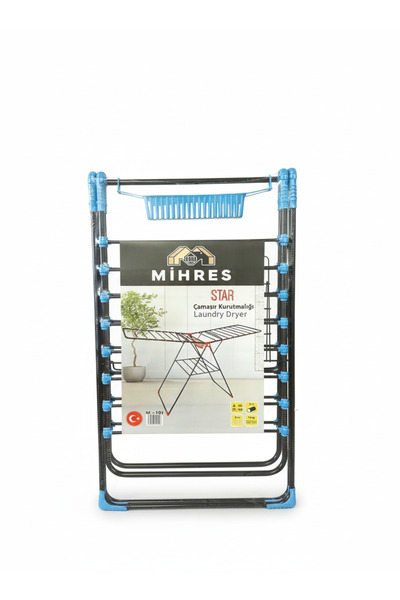 MİHRES Kalın borulu dayanıklı Kelebek Kurutmalık Çok Renkli