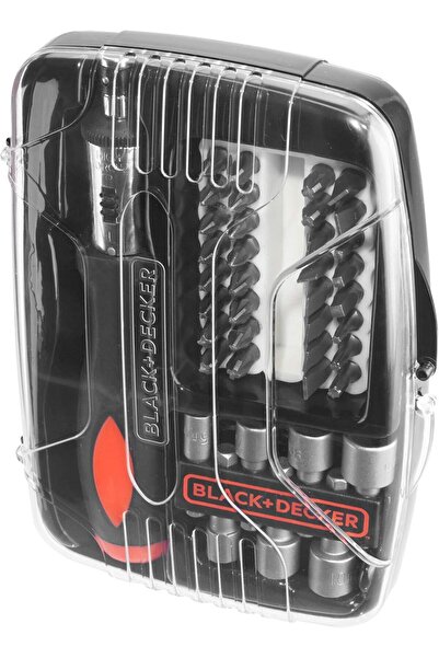 Black&Decker Black & Decker 40 Pieces Ratchet Screwdriver with Socket & Screwdriver Bitset in Kitbox