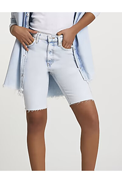 River Island Pantaloni scurți de blugi River Island, bleu denim