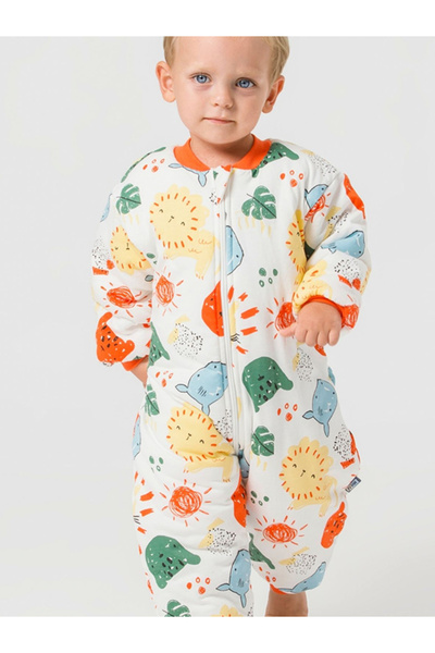look design Unisex 4/6 Years Old Big Colorful Fiber Sleeping Bag 2.5 Tog