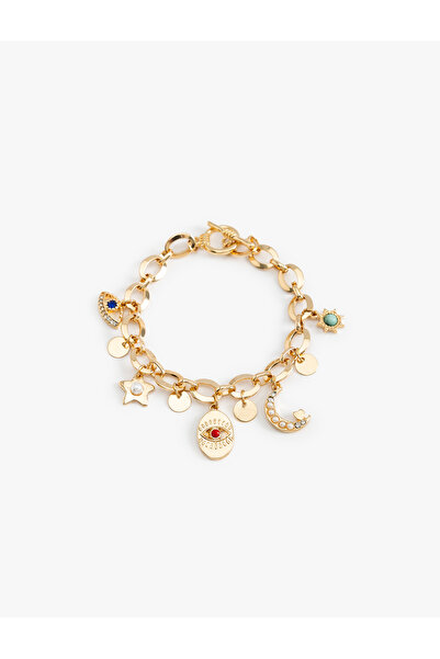 Koton Charm Detaylı Sallantılı Zincir Bileklik