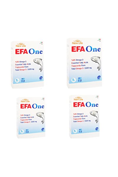 New Life إيفا ون أوميغا-3 45 كبسولة 4 قطع