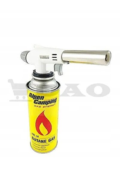 DAO Portable Burner 920, Piezo Ignition, Ceramic Protection, 400 ml ALPEN Refill Included