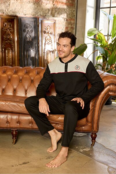 PİJAMOOD ERKEK PATLI CEPLİ PİJAMA TAKIMI