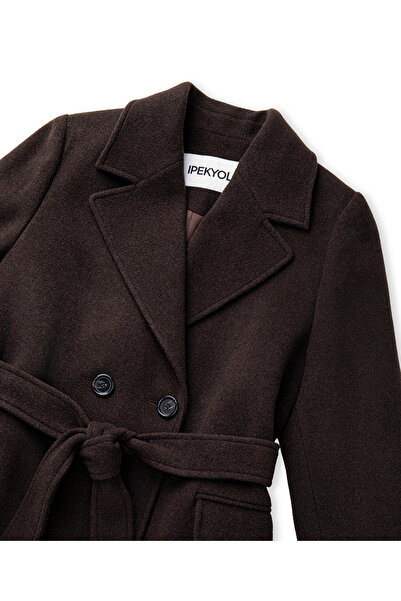 İpekyol Belted Stamp Coat